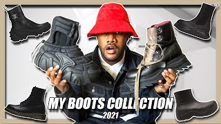 MY ENTIRE BOOT COLLECTION 2021| Mens Fashion Fall Winter 2021/2022