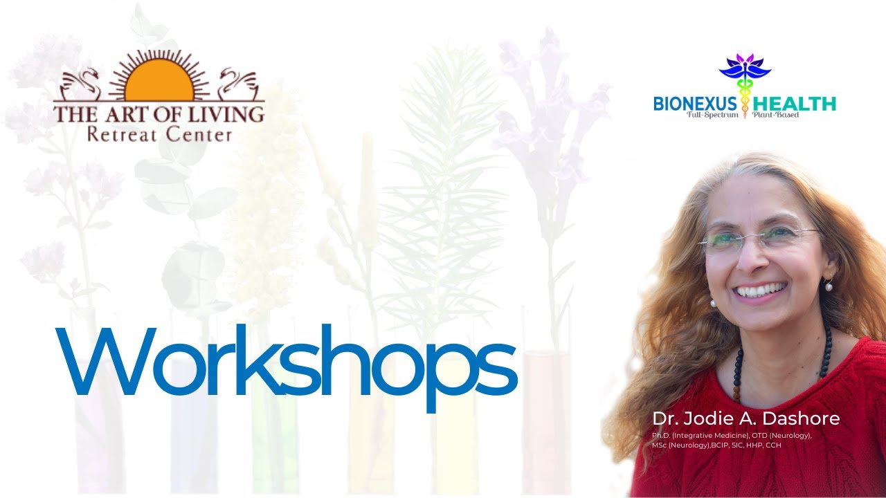 Walking the Lyme Road: Dr. Jodie A. Dashore at The Art of Living Retreat Center - 2017