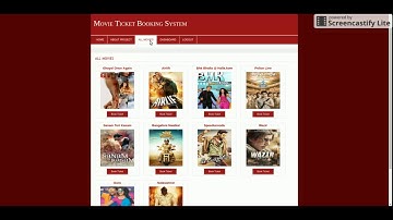 Movie Ticket Booking System | PHP and MySQL Project Source Code | PHP MySQL CRUD Project