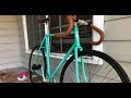 Rescuing a Schwinn World Sport from the Landfill. Frame painting and restoration
