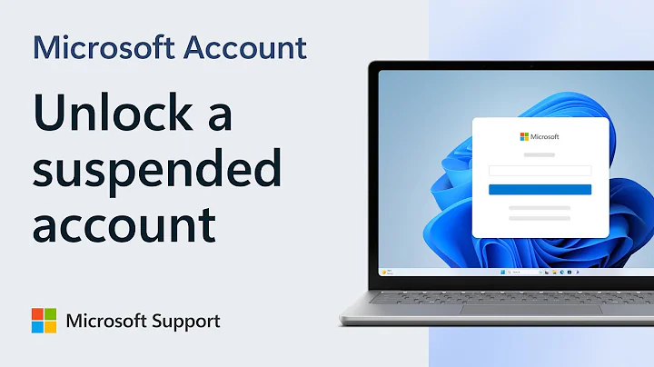 How to unlock a suspended Microsoft account | Microsoft
