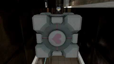 Portal: The Weighted companion cube