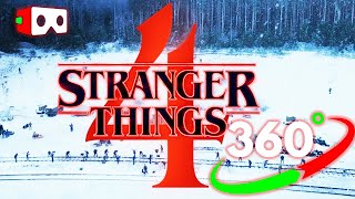 🔴Vr 360° Stranger Things Season 4 - Hopper’s Escape From Russia - Roller Coaster Video
