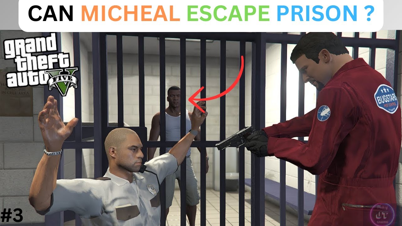 CAN MICHEAL ESCAPE PRISON ? | GTA 5 GAMEPLAY #3 #gta5 #gta