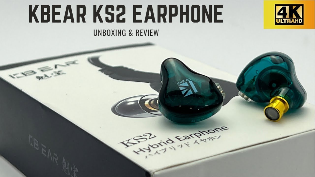 Budget V-shaped Sound Earphones | KBEAR KS2 - YouTube