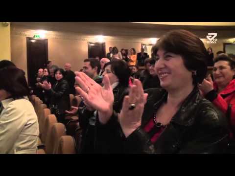 \"სახლი ღრუბლებში\" - კოტე მარჯანიშვილის სახელობის თეატრმა ქუთაისში სპექტაკლი წარმოადგინა