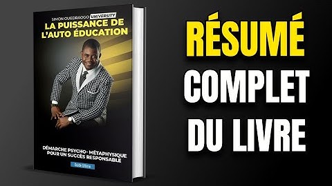 LA PUISSANCE DE L'AUTO ÉDUCATION SIMON OUEADRAOGO
