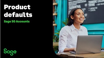 Sage 50 Accounts (UK): Product defaults