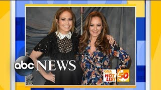 'GMA' Hot List: Leah Remini opens up about the first time she met J.Lo