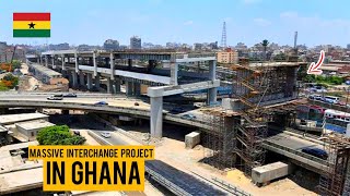 The $135 Million Obetsebi Lamptey Interchange in Ghana Is Progressing Rapidly