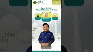 Cara Daftar Masjid Atau Mushola Di Simas