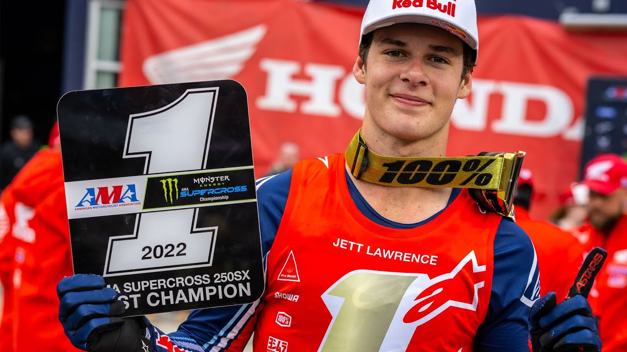 Jett Lawrence AMA Supercross East Championship - YouTube