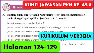Kunci Jawaban Pendidikan Pancasila PKN Kelas 8 Halaman 124-129 Kurikulum Merdeka