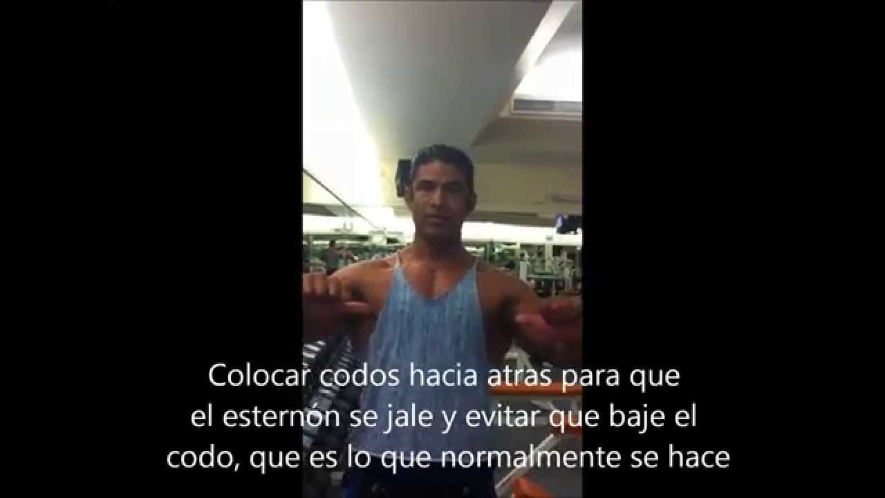 Tips de entrenamiento de pectorales con Juan Espinosa Beltran wellness mart