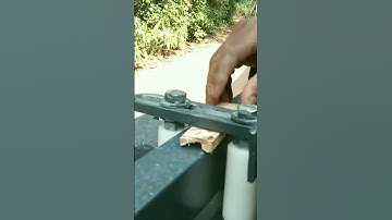 sliding gate install without pillars ! how? #construction