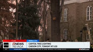 Carson City Christmas tree lighting ceremony