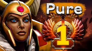 Легионка от топ 1 ранга! - Pure Legion Commander 7.33 DOTA 2