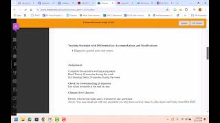 Week 14 Assignment Video Instructions