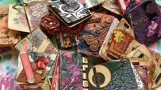 Full deck of altered playing cards flip through  #alteredplayingcards