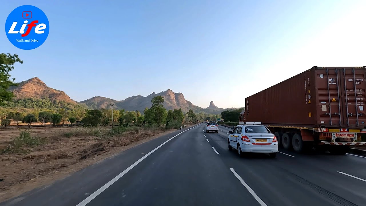 2.40 Hours 4K Non-Stop Drive | Daman To Mumbai | NH48 - INDIA