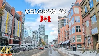 Kelowna BC Canada Driving Tour 4k