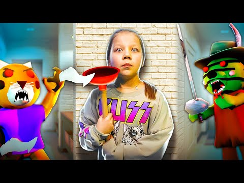 ПИГГИ РОБЛОК КНИГА 2! Побег от БЕШЕННОЙ СВИНЬИ! Играем в первый раз! PIGGY BOOK 2!