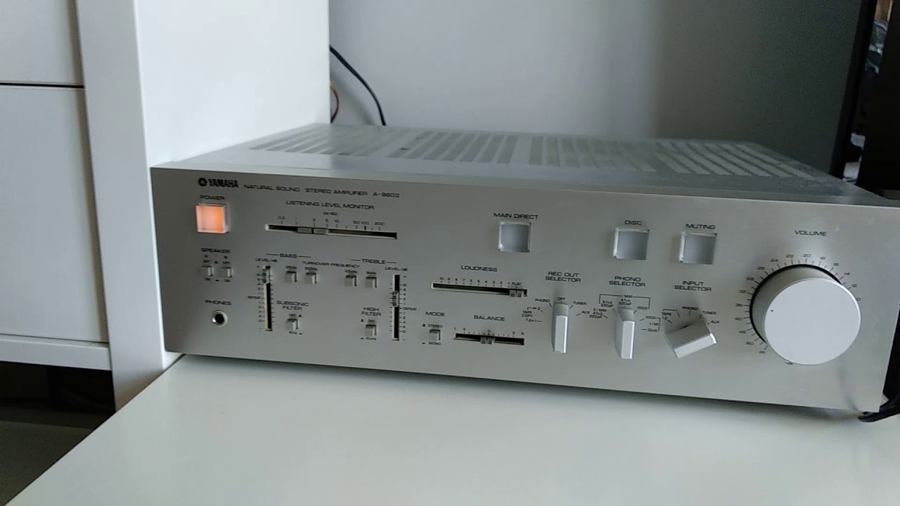 Yamaha A-960II jazz test