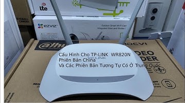 Hướng dẫn cấu hình cài đặt bộ phát wifi tp link wr842n phiên bản tiếng trung quốc đơn giản nhất |VMN