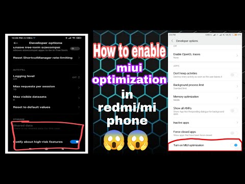 How enable miui optimization option in mi phone ||  mi remove miui optimization in latest updates 😔😔