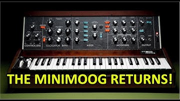 MiniMoog Model D Returns