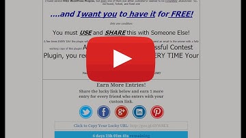 ContestPress | A Free WordPress Plugin for Contests and Giveaways