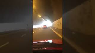 Škoda Rapid Exhaust fire