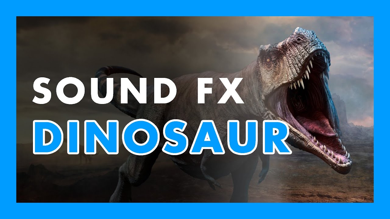 ♯ Jurassic Soundboard Dinosaur Sounds T-Rex Roar