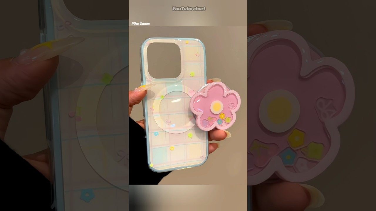 Aesthetic floral magsafe case for iPhone 16 pro max 