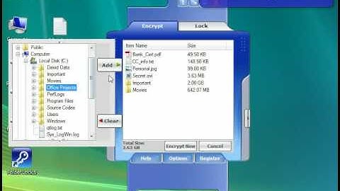 Folder Lock - File Encryption Software -  Encrypt Folders