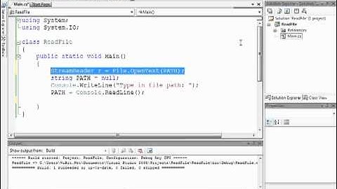C# Beginner Crash Course - 12 - File Input.mp4