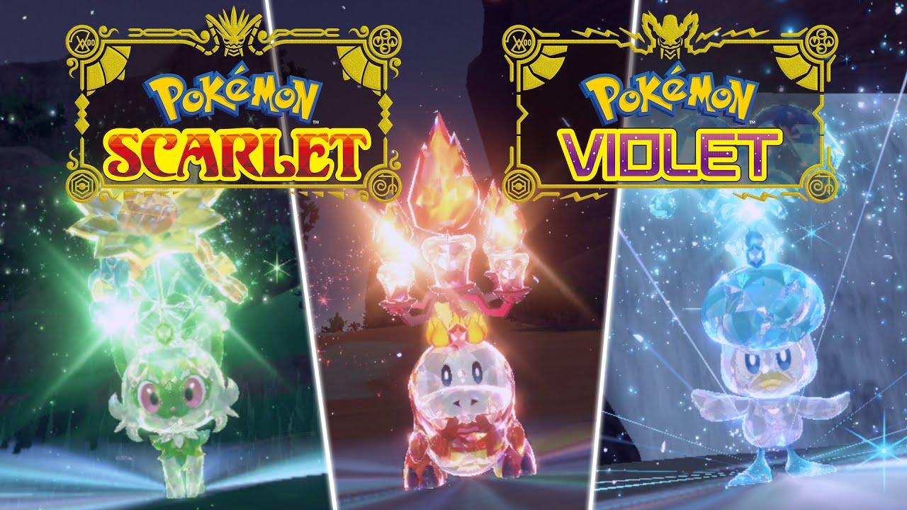 Personagens - Pokémon Scarlet e Pokémon Violet