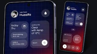 Why This Transparent Card Android Setup Looks So Clean | Nova Launcher