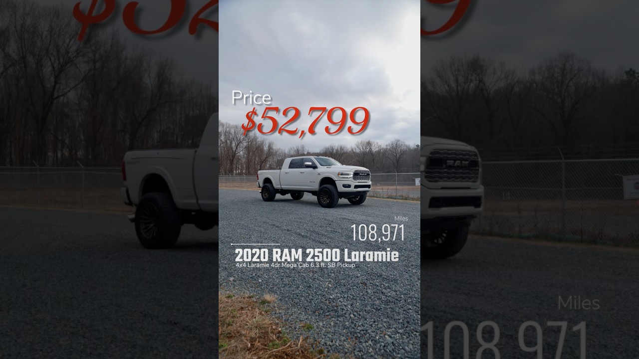 Lifted RAM 2500 Mega Cab | 6.7L Cummins Diesel