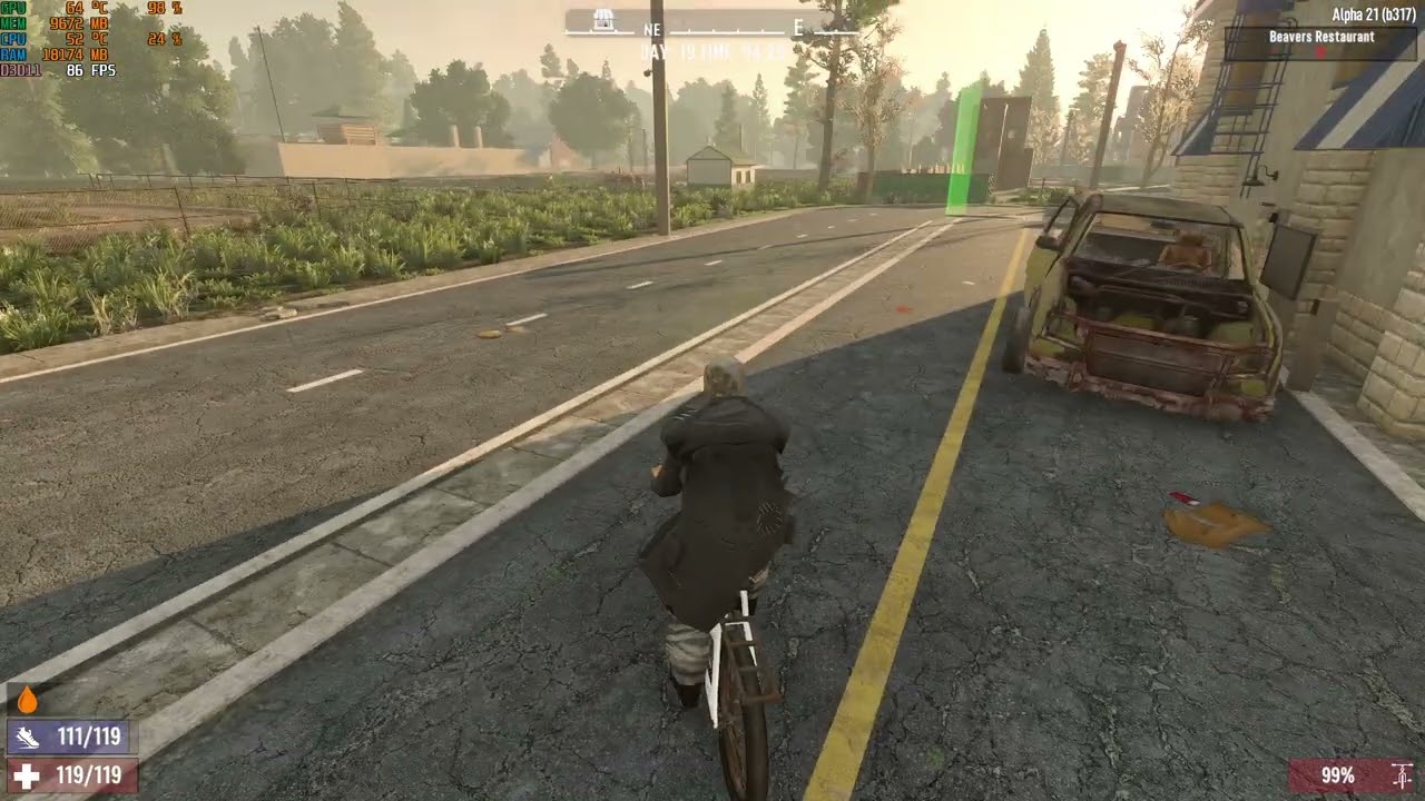 7 Days to Die - Upgrading Horde Tower - Can't build on invisible block - Zombie Survival