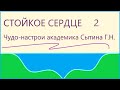 Стойкое сердце 2   Чудо-настрои академика Сытина Г.Н.