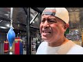 Robert garcia says floyd is right when he told him sparring dont mean anything esnews