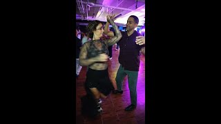 Social dancing at LVG Salsa Social NYC | #salsa #shorts #shorts