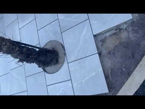 Roca White Outdoor Porcelain Slabs - 900x600x20mm video