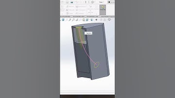 Solidworks tutorial | Design Perfume Bottle #3dmodeling #3dprinting #cad #design #reels #solidworks