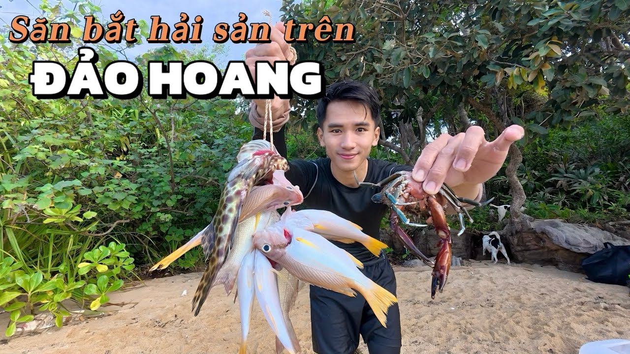 Оказавшись в первозданном раю — день щедрой охоты на острове | Остров Фукуок: ловля и приготовление.