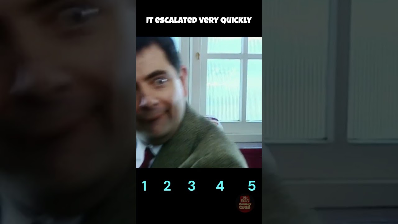 Mr. Bean’s most intense rivalry 😂