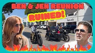 Motorcycle Gang Disrupts JLo And Ben Affleck Reunion!
