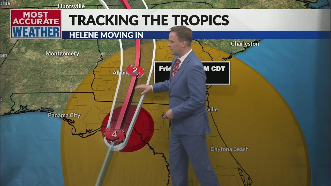 Gusty winds Friday with a soaking rain for some - YouTube