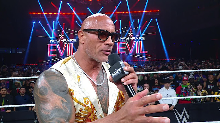 The Rock details the importance of NXT: New Year’s Evil 2025 highlights